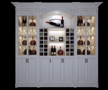 European Style Wine Cabinet-ID:586416294