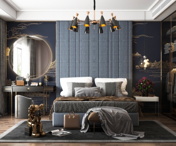 Modern Bedroom-ID:737293762