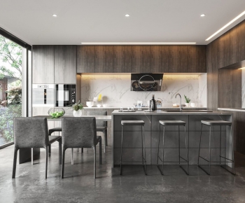 Modern Open Kitchen-ID:742532976