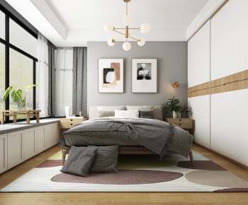 Nordic Style Bedroom-ID:583129874