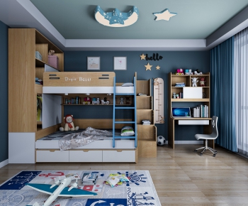 Modern Children's Room-ID:998438841