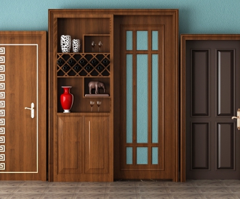 New Chinese Style Door-ID:541091221