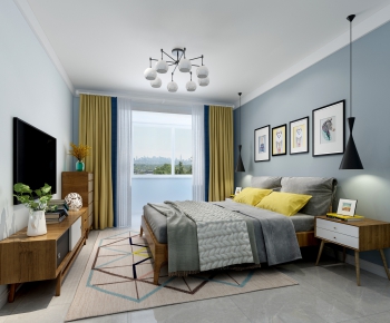 Nordic Style Bedroom-ID:454612461
