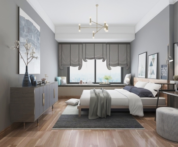 Modern Bedroom-ID:595029148