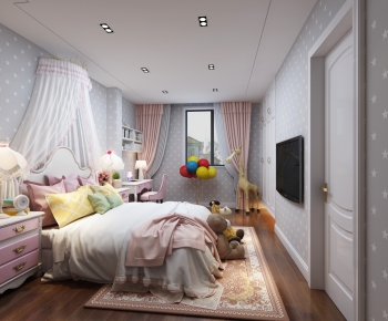 European Style Girl's Room Daughter's Room-ID:880113722