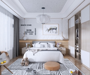 Nordic Style Bedroom-ID:930242896