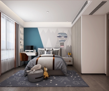 Modern Children's Room-ID:757081446