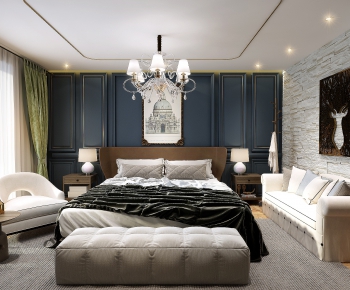 European Style Bedroom-ID:999624443