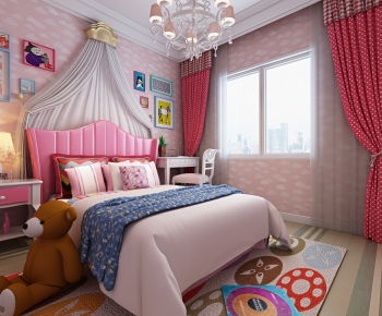 Modern Girl's Room Daughter's Room-ID:737082233