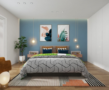 Nordic Style Bedroom-ID:579630824