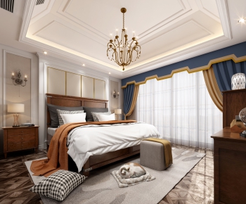 American Style Bedroom-ID:942484141