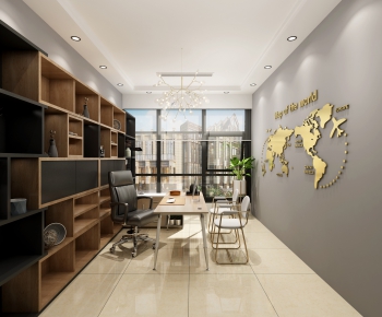 Modern Manager's Office-ID:658081624