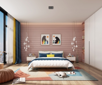 Nordic Style Girl's Room Daughter's Room-ID:249859386