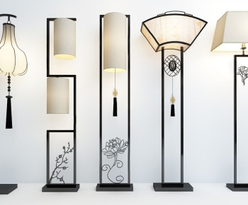 New Chinese Style Floor Lamp-ID:356229619