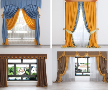 Chinese Style The Curtain-ID:962875188
