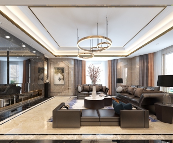 Hong Kong Style A Living Room-ID:389436813