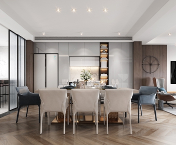 Modern Dining Room-ID:676863235