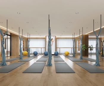 Modern Yoga Room-ID:790688473
