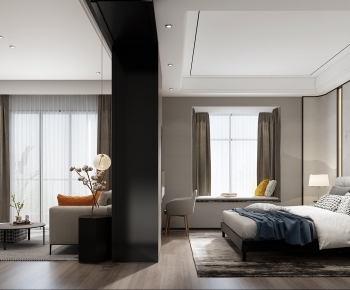 Modern Bedroom-ID:463644511