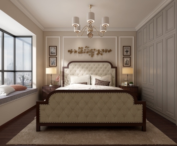 American Style Bedroom-ID:940265632