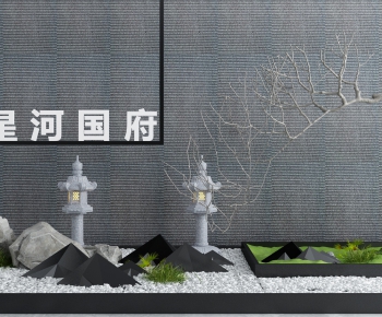 New Chinese Style Garden-ID:204276652