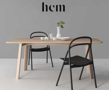 Nordic Style Leisure Table And Chair-ID:654964743