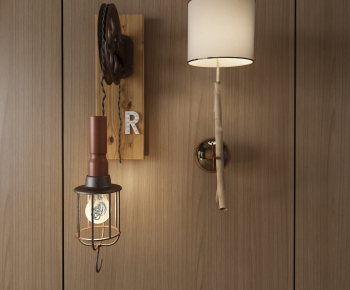 Industrial Style Wall Lamp-ID:312851481
