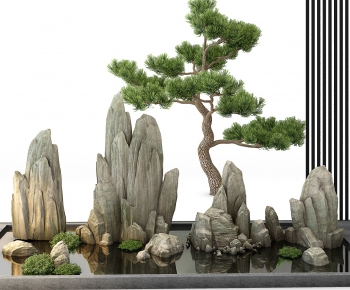 New Chinese Style Garden-ID:770221592