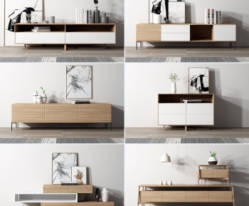 Nordic Style TV Cabinet-ID:342564319
