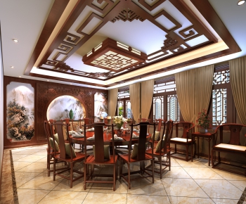 Chinese Style Dining Room-ID:807282843
