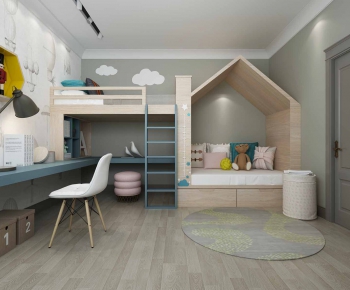 Nordic Style Children's Room-ID:287228881