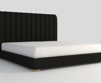 Modern Double Bed-ID:581211415