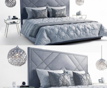 American Style Double Bed-ID:502707753