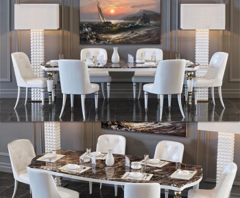 Modern Post Modern Style Dining Table And Chairs-ID:842979799