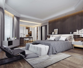 Modern Hong Kong Style Bedroom-ID:916283314