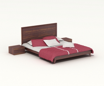 Modern Double Bed-ID:552500897