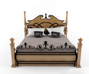 European Style Double Bed-ID:201846772