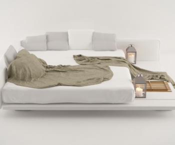Modern Double Bed-ID:573268762