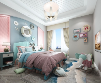 Nordic Style Girl's Room Daughter's Room-ID:270185771