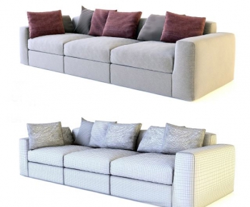 Modern Three-seat Sofa-ID:660147951