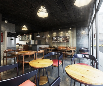 Industrial Style Nordic Style Cafe-ID:531935816