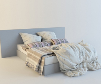 Modern Double Bed-ID:584688315