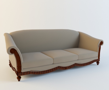 European Style Three-seat Sofa-ID:243606565