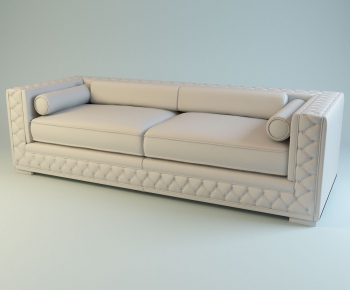 Simple European Style A Sofa For Two-ID:628201868