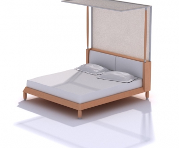 Modern Double Bed-ID:214130766