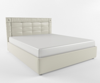 Modern Double Bed-ID:698503794