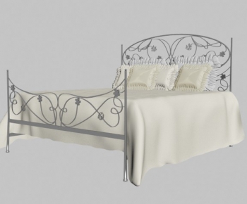 European Style Double Bed-ID:914001849