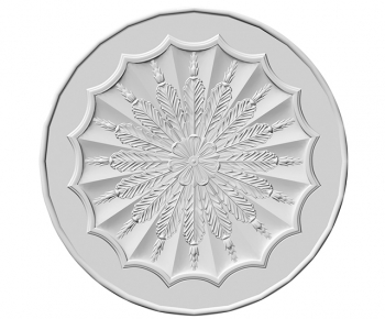 European Style Plaster Carved Top Plate-ID:694309292