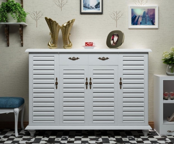 Idyllic Style Simple European Style Shoe Cabinet/drawer Cabinet-ID:284077986