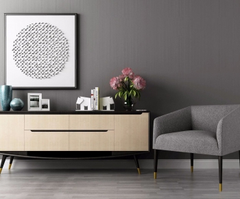 Modern Nordic Style TV Cabinet-ID:572216813